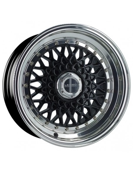 BSX 8,0X15" BLANK ET25 CB73,1 NEGRO ARO PULIDO