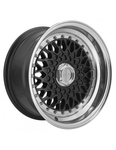 BSX 8,0X15" BLANK ET25 CB73,1 NEGRO ARO PULIDO