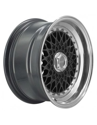 BSX 8,0X15" BLANK ET25 CB73,1 NEGRO ARO PULIDO