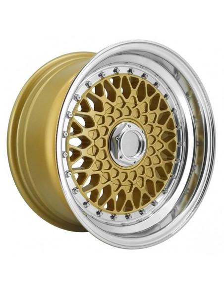 BSX 8,0X15" BLANK ET25 CB73,1 ORO ARO PULIDO