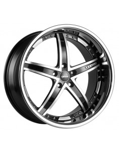 FAIRLADY 10,0X20" 5X112 ET42 CB73,1 NEGRO MEC. ARO INOX
