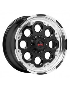 MAX-07 9,0X18" BLANK ET15 CB106 NEGRO ARO PLATA