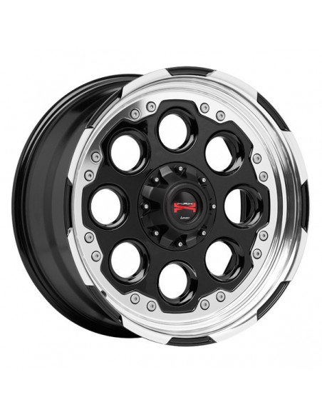 MAX-07 9,0X18" BLANK ET15 CB106 NEGRO ARO PLATA