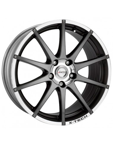 MITO X-TECH UDT 8.0X18" 5X100 ET35 | ANTRACITA