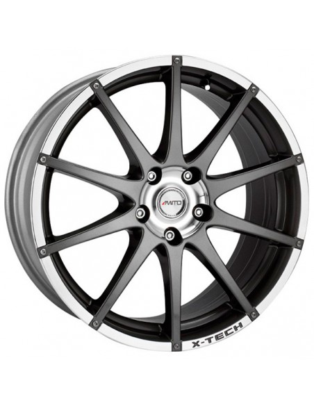 MITO X-TECH UDT 8.0X18" 5X100 ET35 | ANTRACITA