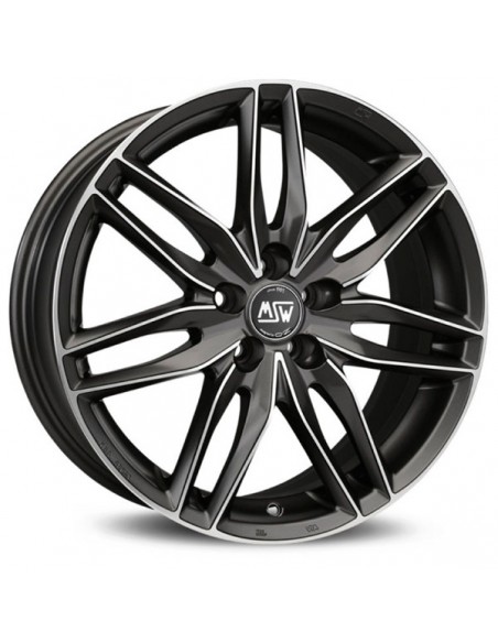 MSW MSW 24 7.0X16" 4X100 ET30 | GUNMETAL