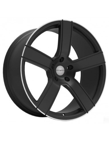 VERONA 8X20 5X1114,3 ET40 NEGRO MATE
