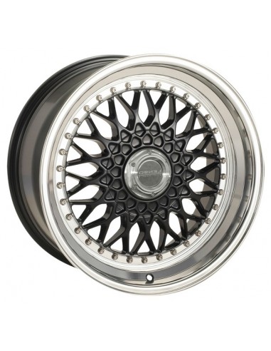 BSX 7,5X17 4X108 ET 20 NEGRO ARO PULIDO
