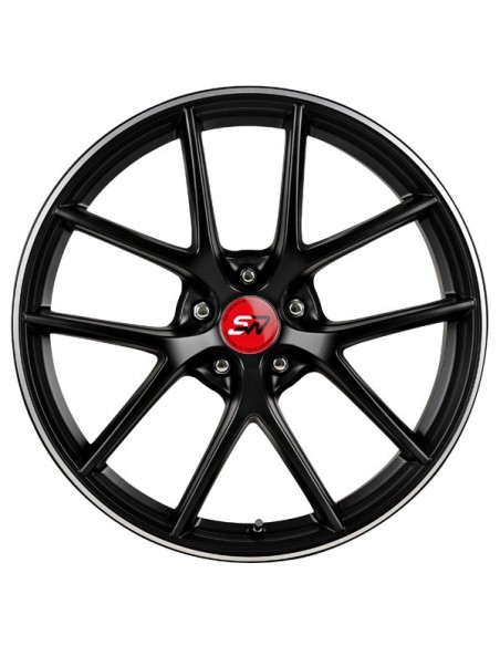 VECTOR 7,5X17" 5X BLANK ET45 CB74,1 NEGRO MATE