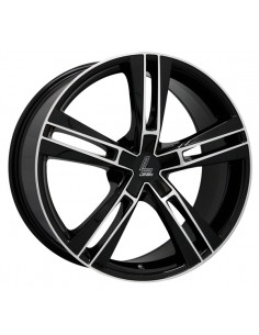 EUROSTYLE 6- 7,5X17" 5X100 ET45 CB73,1 NEGRO PULIDO