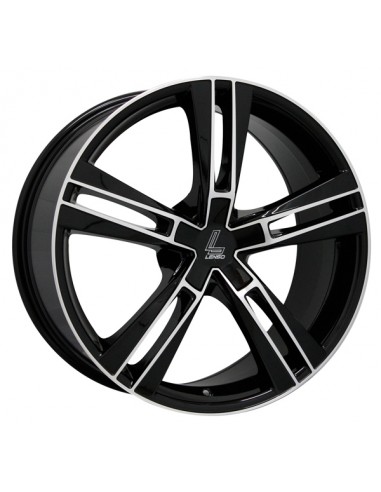 EUROSTYLE 6- 7,5X17" 5X100 ET45 CB73,1 NEGRE POLIT