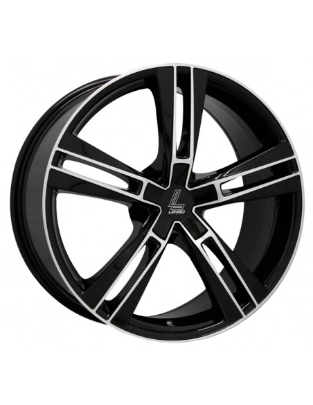 EUROSTYLE 6- 7,5X17" 5X100 ET45 CB73,1 NEGRE POLIT