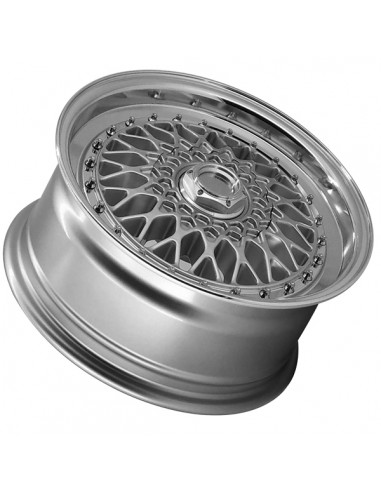 BSX 7,5X16" 4X100 ET38 CB73,1 PLATA ARO PULIDO