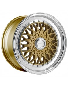 BSX 7,5X16" 4X100 ET25 CB73,1 ORO ARO PULIDO