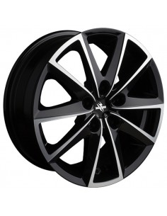 FONDMETAL 7600 7.5X17" 5X112 ET37 | NEGRO