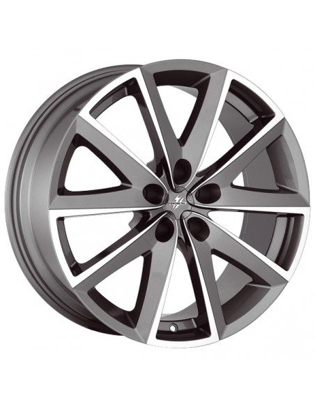 FONDMETAL 7600 7.5X17" 5X112 ET42 | GUNMETAL