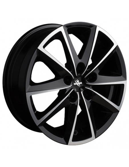 FONDMETAL 7600 7.5X17" 5X112 ET42 | NEGRO