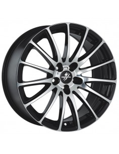 FONDMETAL 7800 7.0X17" 4X100 ET38 | NEGRO