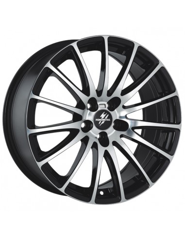 FONDMETAL 7800 8.0X18" 5X100 ET25 | NEGRE