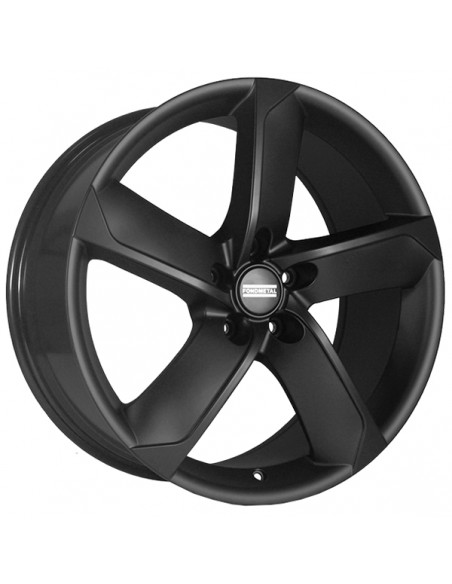 FONDMETAL 7900 7.0X16" 5XEFS ET45 | NEGRE