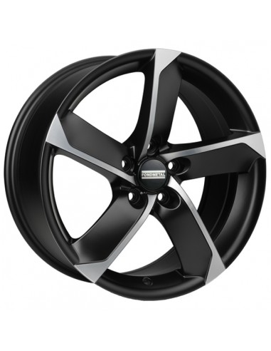 FONDMETAL 7900 8.0X18" 5X120 ET20 | NEGRE