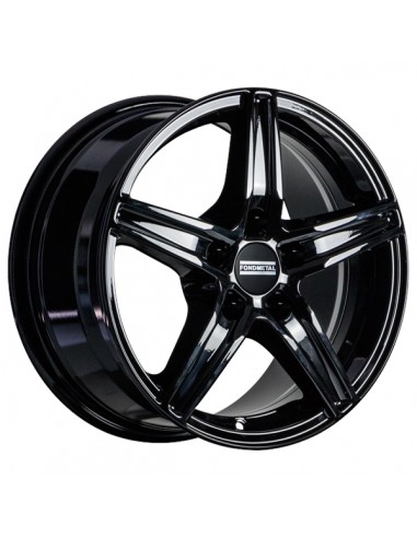 FONDMETAL 8100 6.5X16" 5X100 ET48 | NEGRE