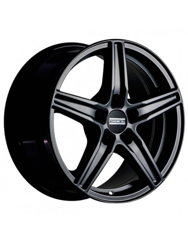 FONDMETAL 8100 6.5X16" 5X100 ET48 | NEGRE