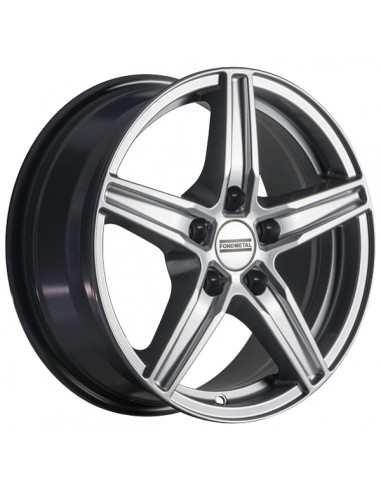 FONDMETAL 8100 6.5X16" 5XEFS ET38 | PLATA