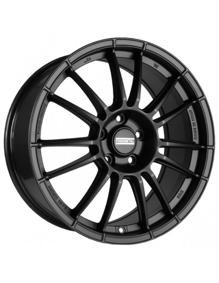 FONDMETAL 9RR 8.5X20" 5X100 ET45 | NEGRE