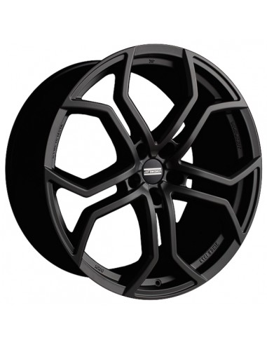 FONDMETAL 9XR 10.0X22" 5X120 ET27 | NEGRE