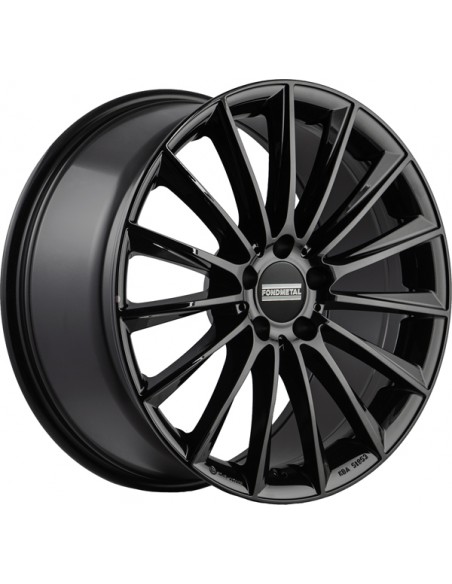 FONDMETAL AIDON 9.5X20" 5X112 ET22 | NEGRE