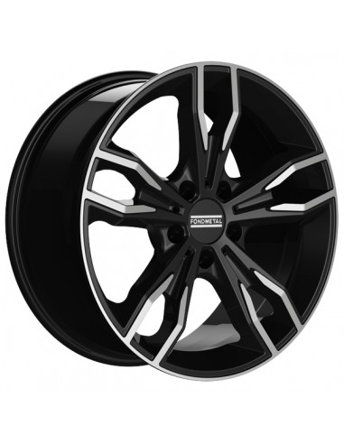 FONDMETAL ALKE 9.0X19" 5X120 ET42 | NEGRE