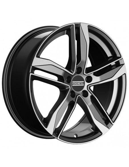 FONDMETAL HEXIS 8.5X20" 5X112 ET39 | GUNMETAL