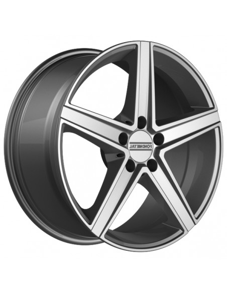 FONDMETAL IOKE 8.0X18" 5X112 ET38 | PLATA