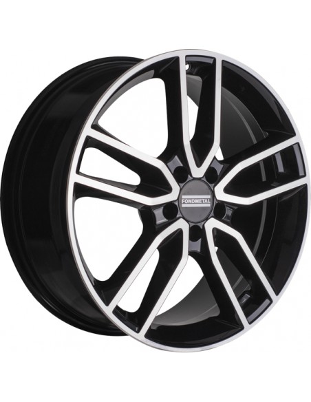 FONDMETAL KOROS 7.0X17" 5X112 ET40 | NEGRO