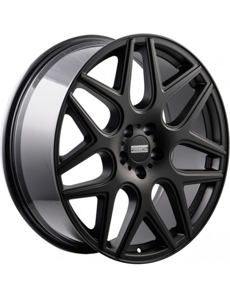FONDMETAL MOROS 9.5X20" 5X130 ET35 | NEGRO