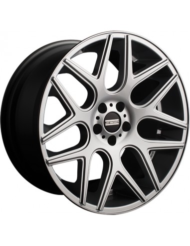 FONDMETAL MORS 9.5X20" 5X130 ET35 | PLATA