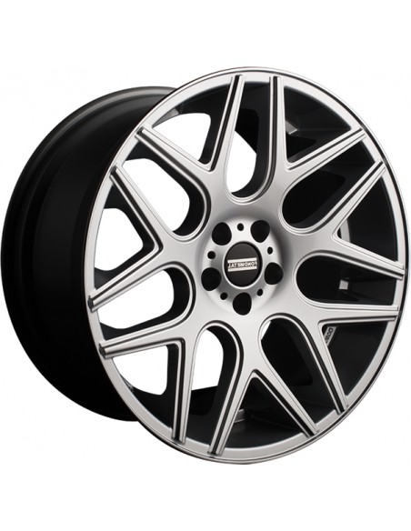 FONDMETAL MORS 9.5X20" 5X130 ET35 | PLATA