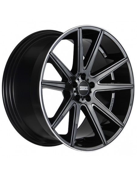 FONDMETAL STC-10 9.5X19" 5X120 ET25 | NEGRE