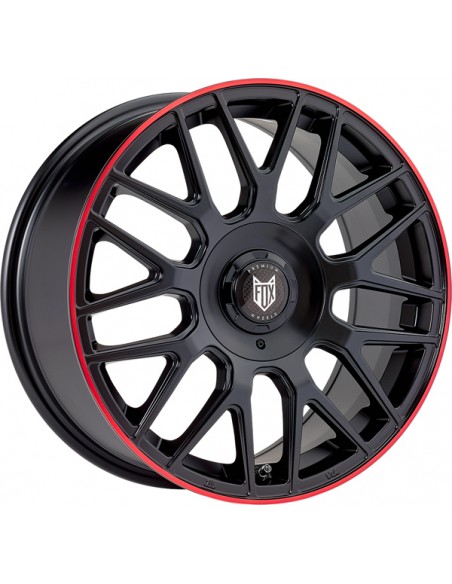 FOX VR3 7.5X17" 5X100 ET40 | NEGRO