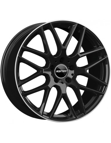 GMP BERGHEM 10.0X22" 5X112 ET18 | NEGRO