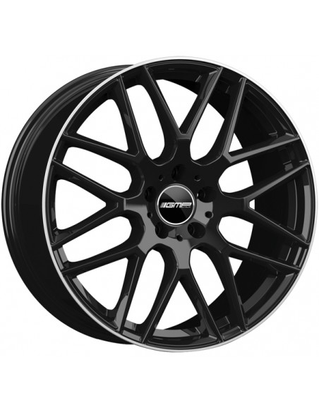 GMP BERGHEM 8.0X19" 5X112 ET45 | NEGRO