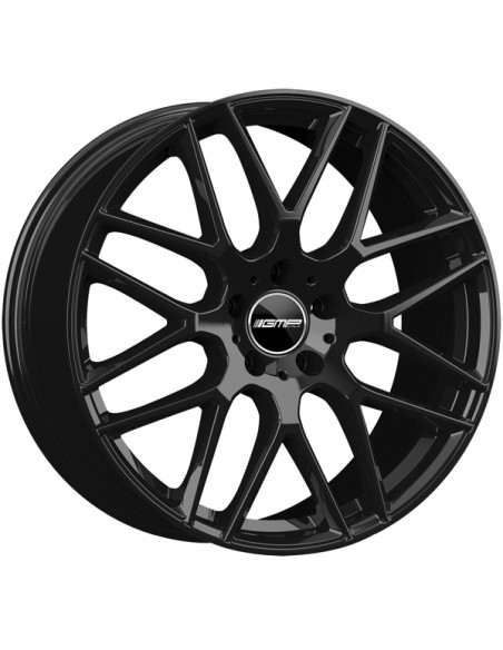 GMP BERGHEM 9.5X20" 5X130 ET35 | NEGRO