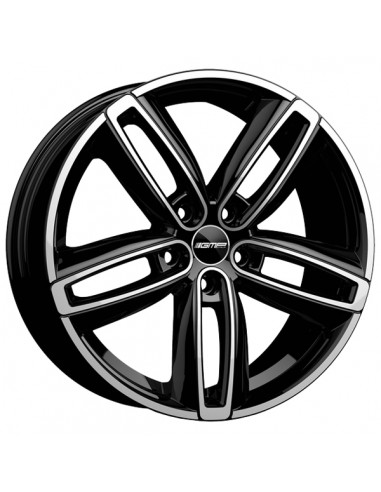 GMP DIVA 7.5X18" 5X120 ET50 | NEGRE