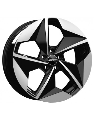 GMP ELEOS 7.5X19" 5X112 ET50 | NEGRO
