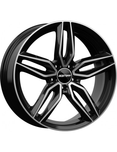 GMP FASTEN 7.5X18" 5X112 ET45 | NEGRE