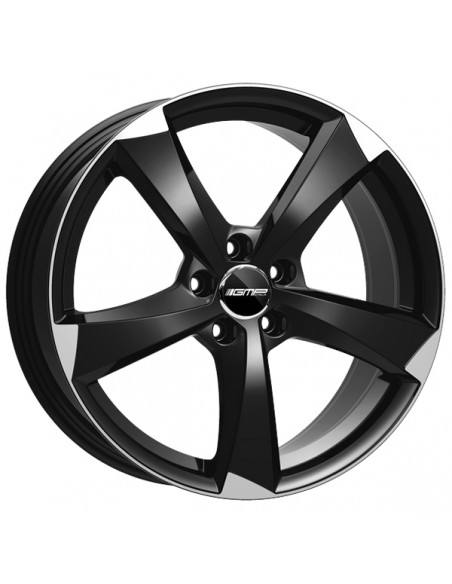 GMP ICAN 7.5X17" 5X100 ET35 | NEGRE