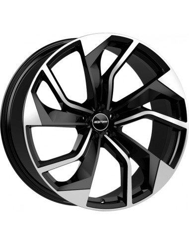 GMP REBEL 9.5X21" 5X112 ET36 | NEGRE
