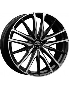 GMP SPARTA 9.5X22" 5X114,3 ET37 | NEGRO