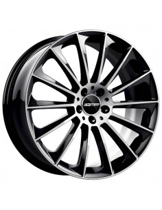 GMP STELLAR 9.0X22" 5X108 ET38,5 | NEGRO